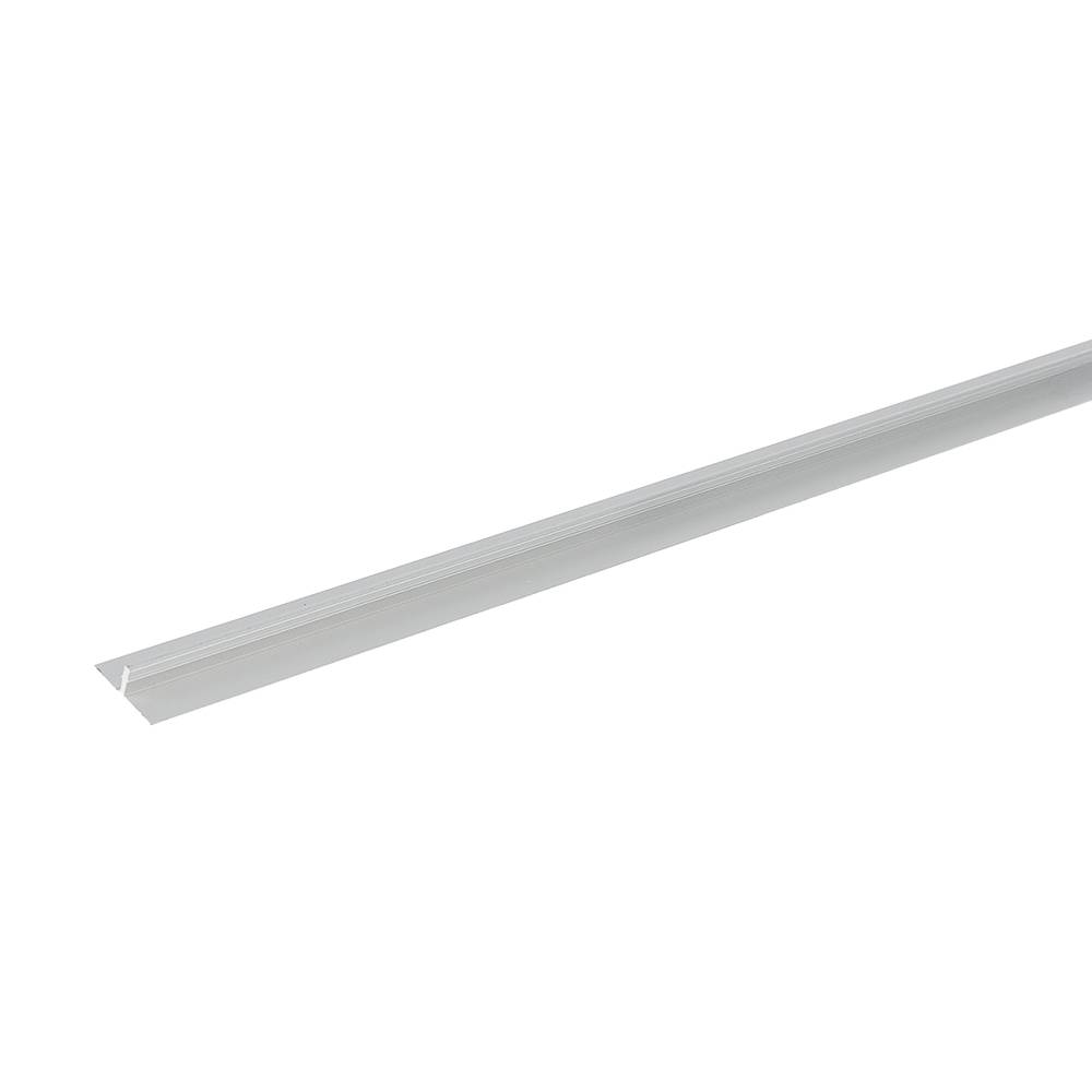 Moulure en T pour céramique satin clair 7/8&nbsp;po&nbsp;x&nbsp;8&nbsp;pi