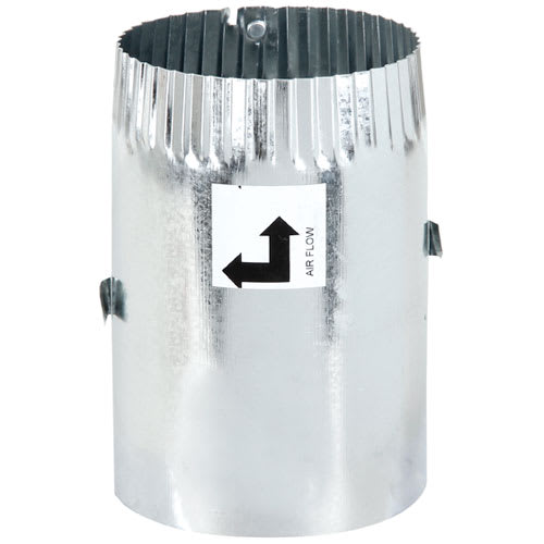 Manchon antiretour galvanisé 4 po