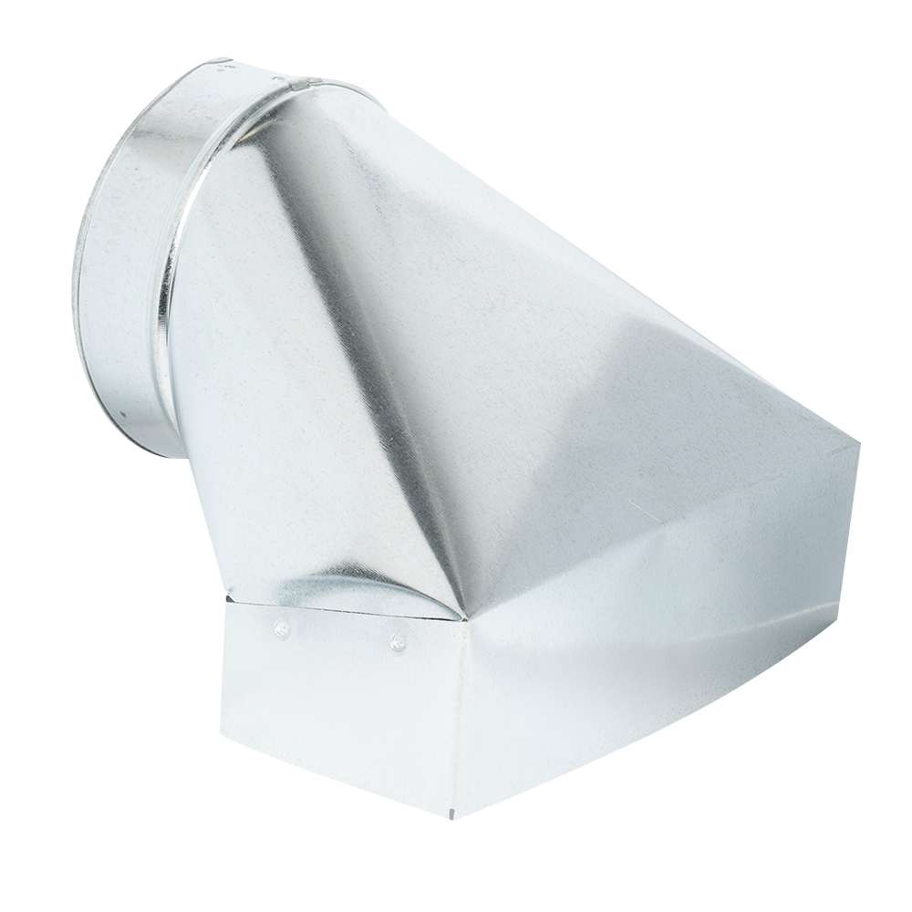 Sortie angulaire  3 1/4 po x 10 po x 6&nbsp;po