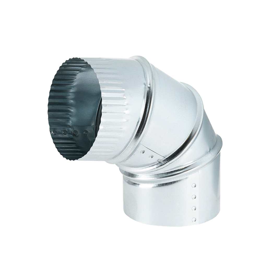 Coude galvanisé ajustable 4 po