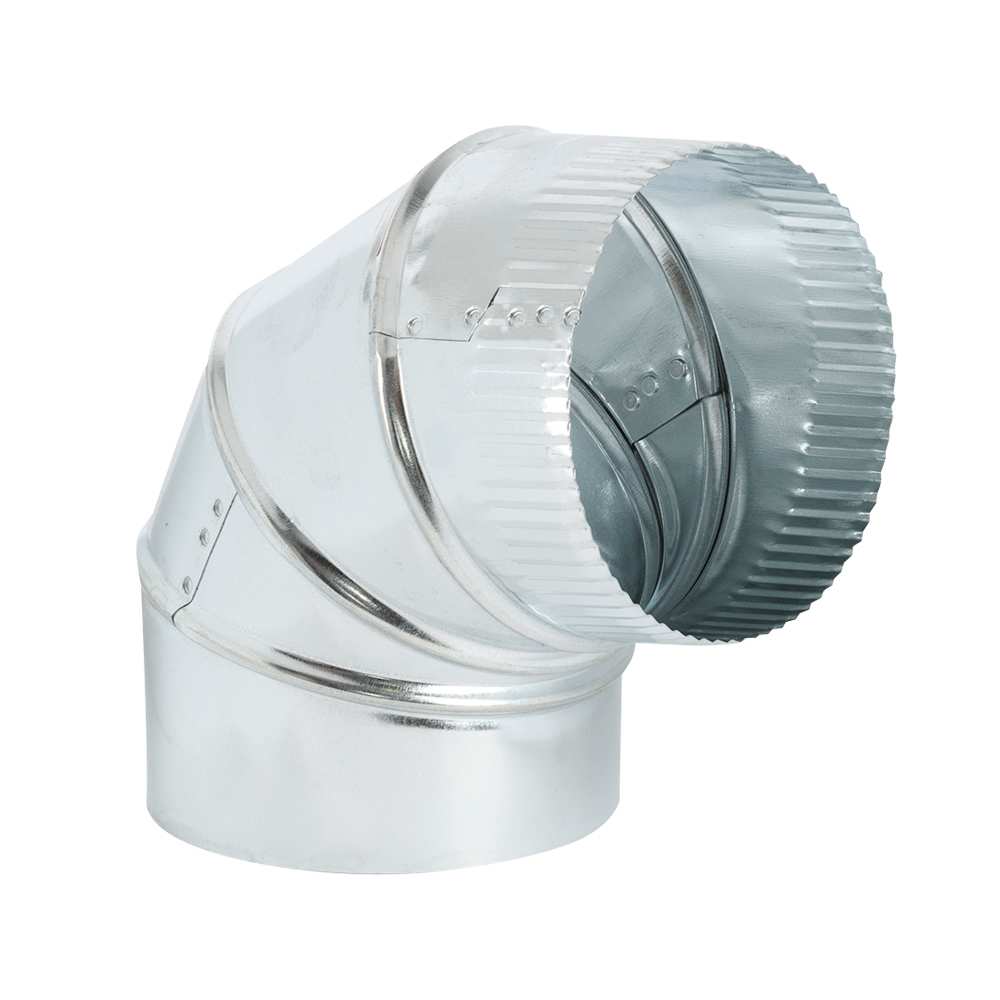 Galvanized Adjustable Elbow 6 in.