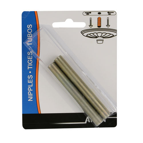 Tiges filetées pour lampe 3 po Pqt/2