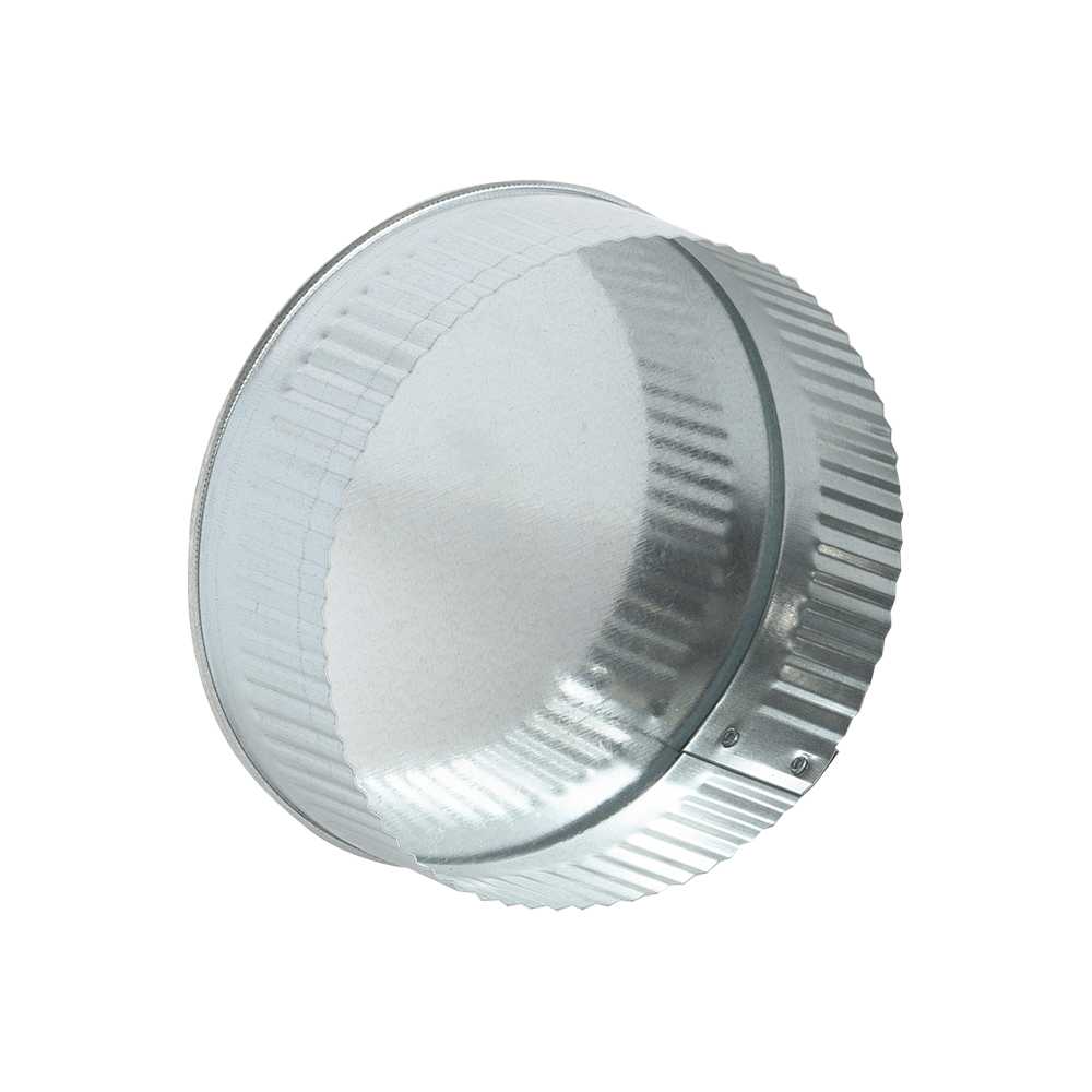 Bouchon mâle galvanisé 6 po