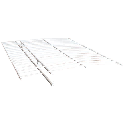 Tablette grillagée portemanteau 16&nbsp;po&nbsp;x&nbsp;4&nbsp;pi