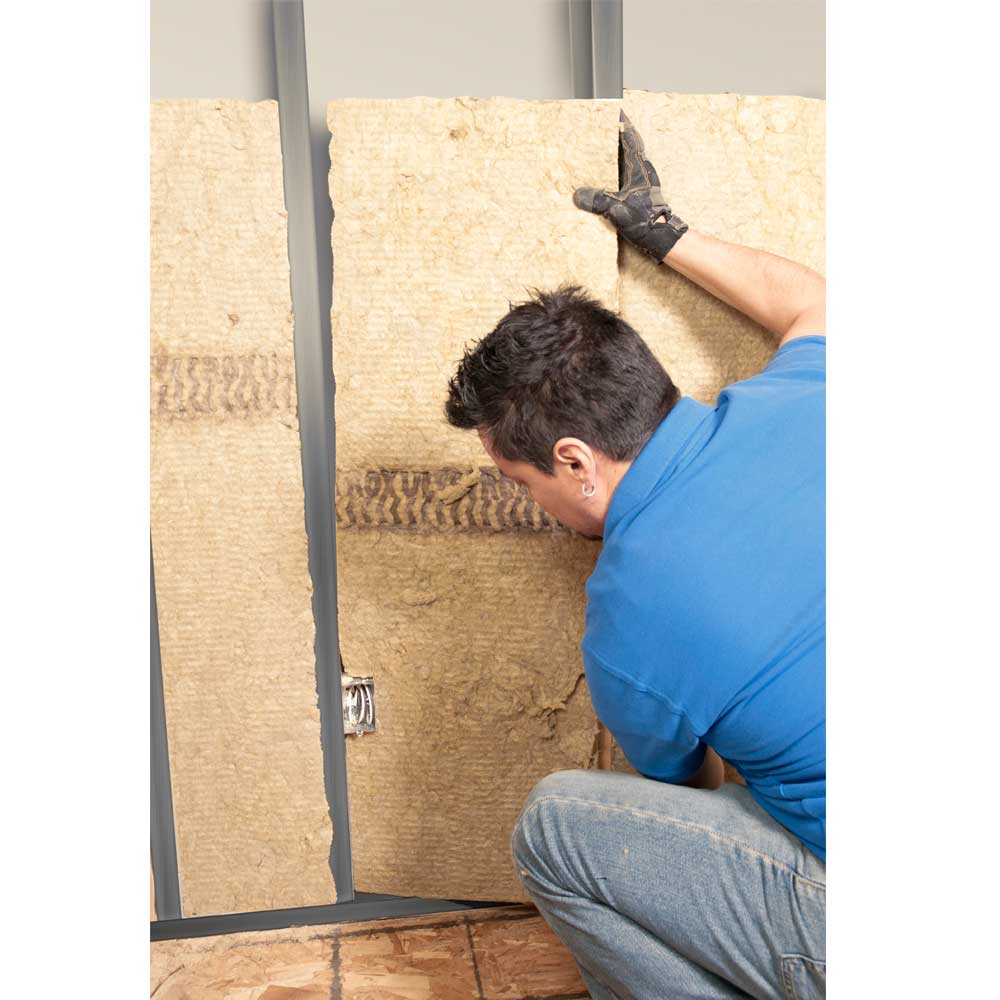 Laine insonorisante Rockwool AFB 3&nbsp;po&nbsp;x&nbsp;24&nbsp;po