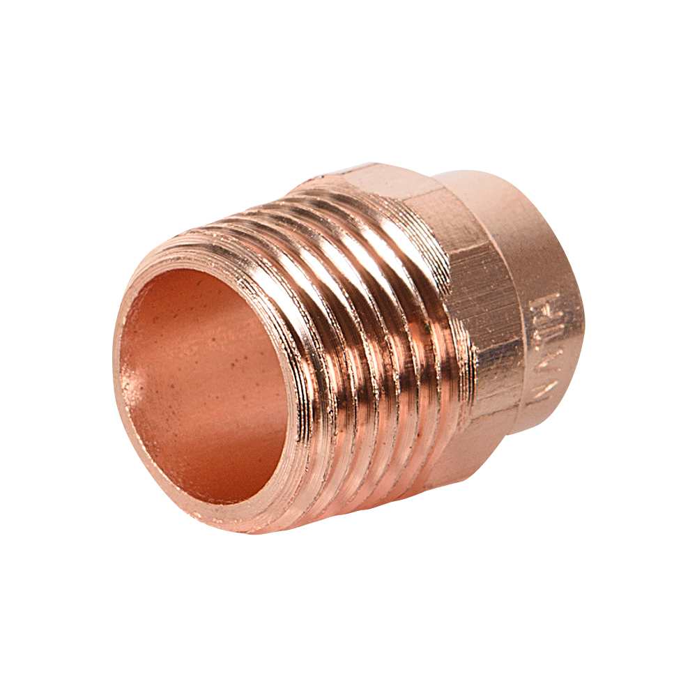 Copper Adapter 1/2 in. SO x 1/2 in. MPT
