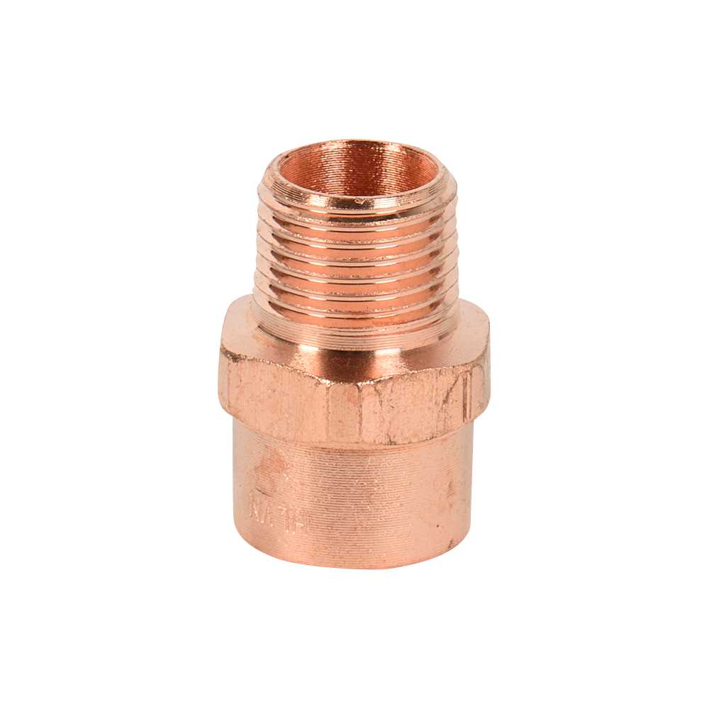 Copper Adapter 3/4 in. SO x 1/2 in. MPT