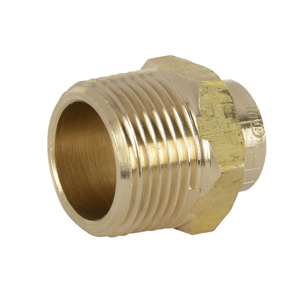 Brass Adapter (F x M) , 1/2 in. x 3/4 in.