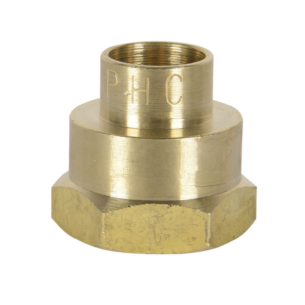 Brass Adapter (F x F) , 1/2 in. x 3/4 in.