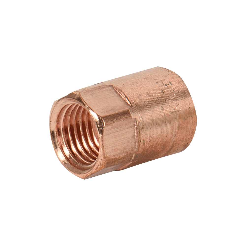 Copper Adapter 1/2 in. SO x 1/4 in. FPT