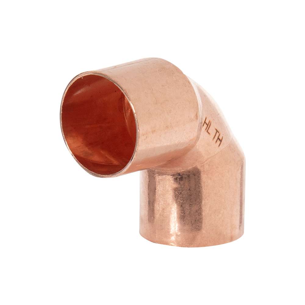 Coude 90° en cuivre 3/4&nbsp;po FxF