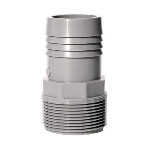 Raccord en poly (M x M) 1/2 po