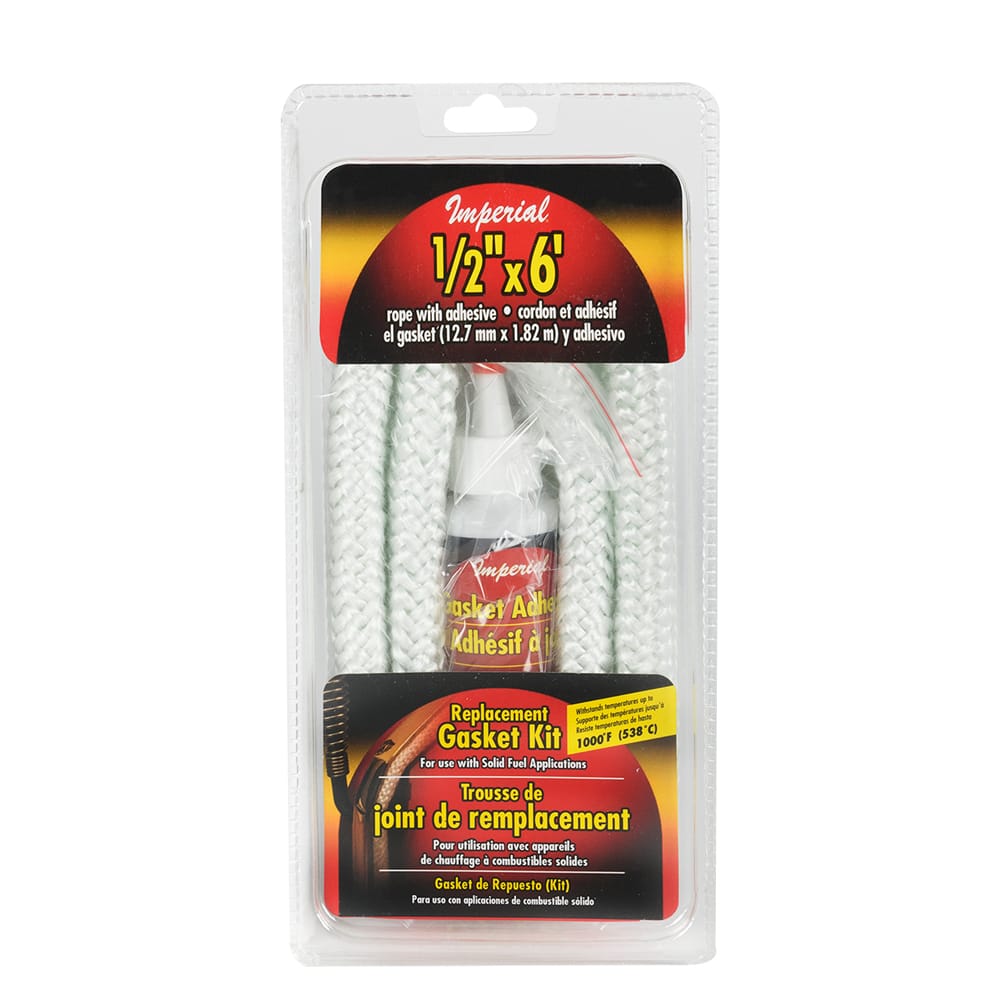 Ensemble de cordon pour porte de poêle 1/2 po