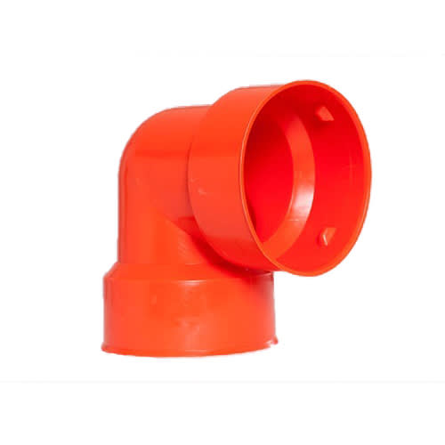 Coude 90° pour drain agricole 4 po