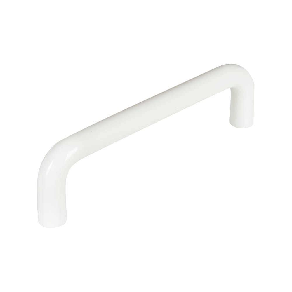 Poignée d'armoire en plastique Villeray blanche 96&nbsp;mm&nbsp;c/c