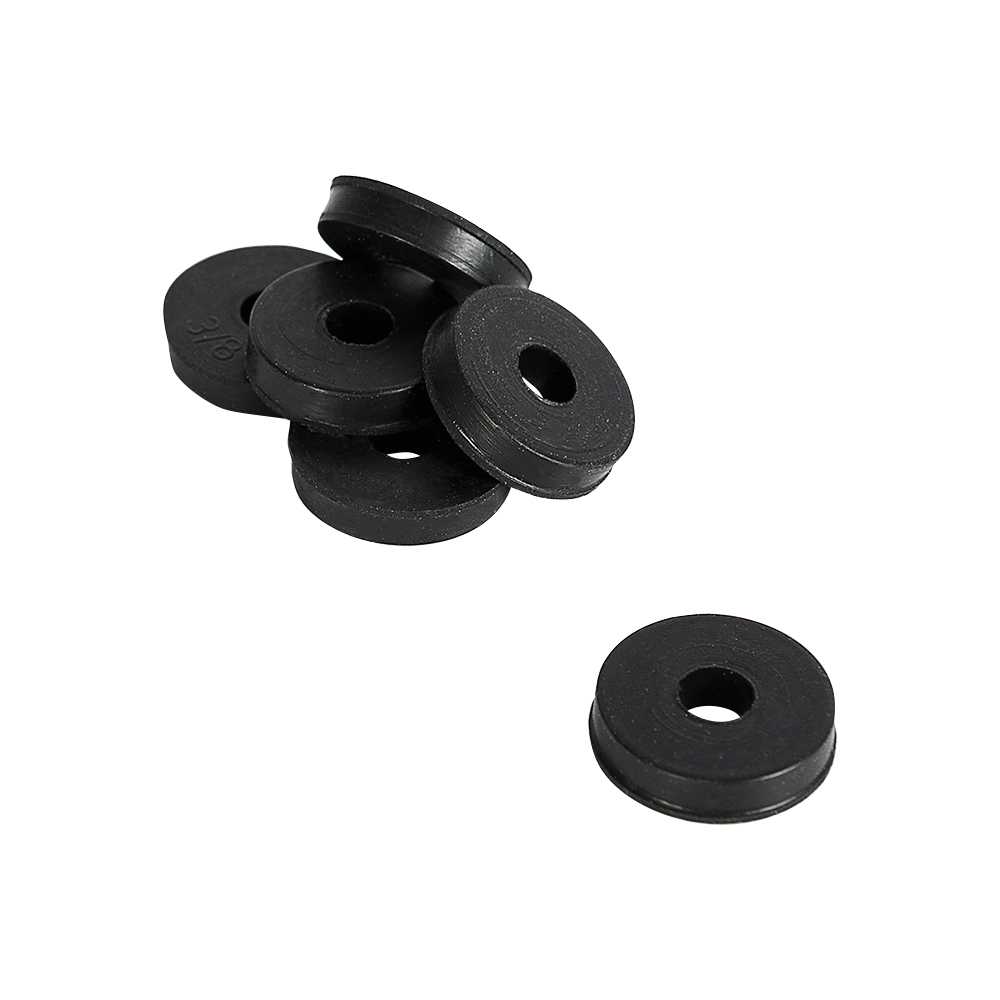 Rondelles plates pour robinet 17/32&nbsp;po (1/4M) Pqt/6