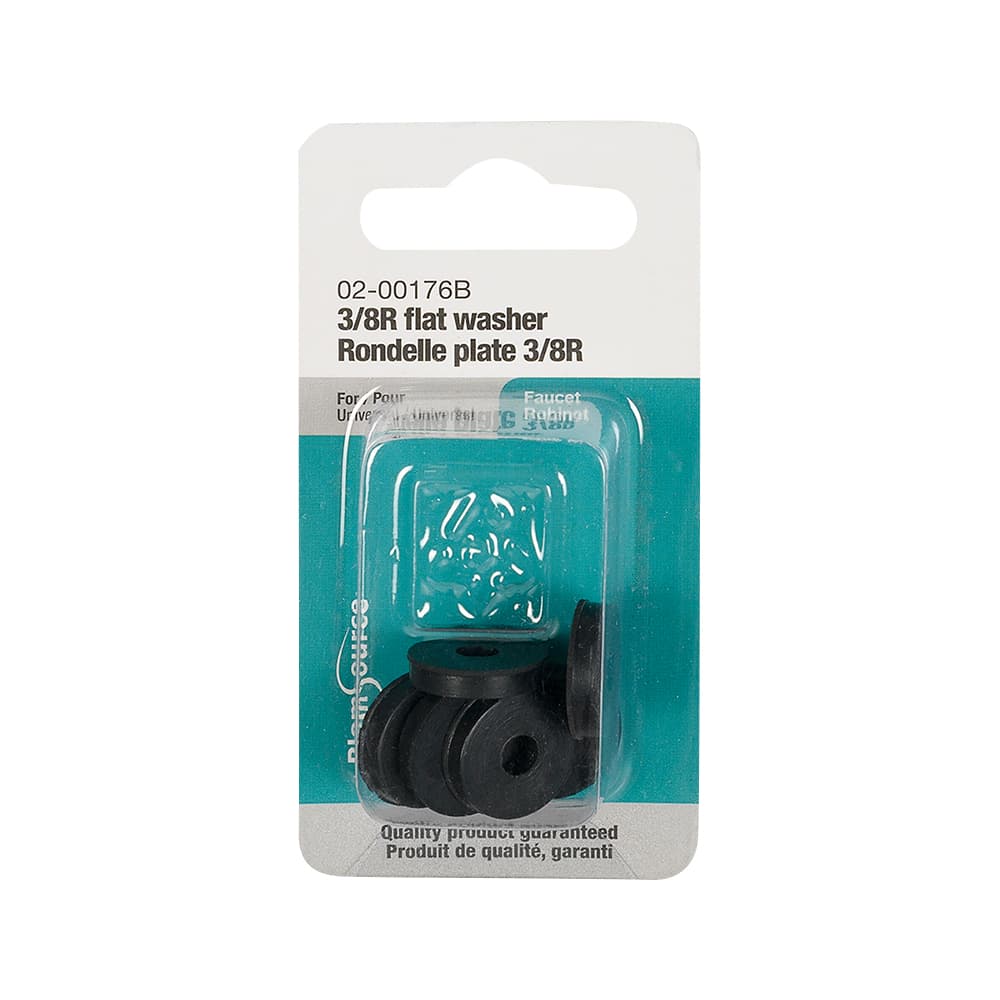 Flat Faucet Washers 5/8 in (3/8R) Pkg/6