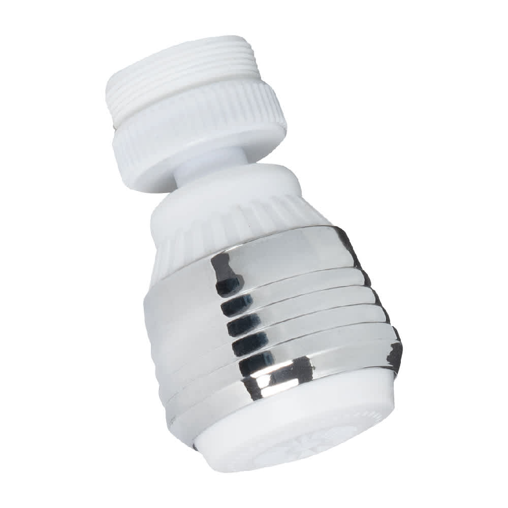 Aérateur de robinet pivotant universel