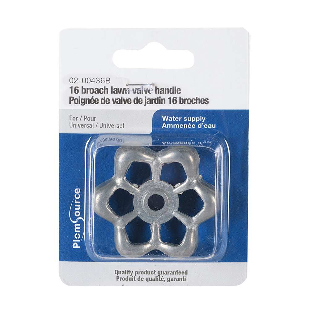 Poignée de robinet 16&nbsp;pts