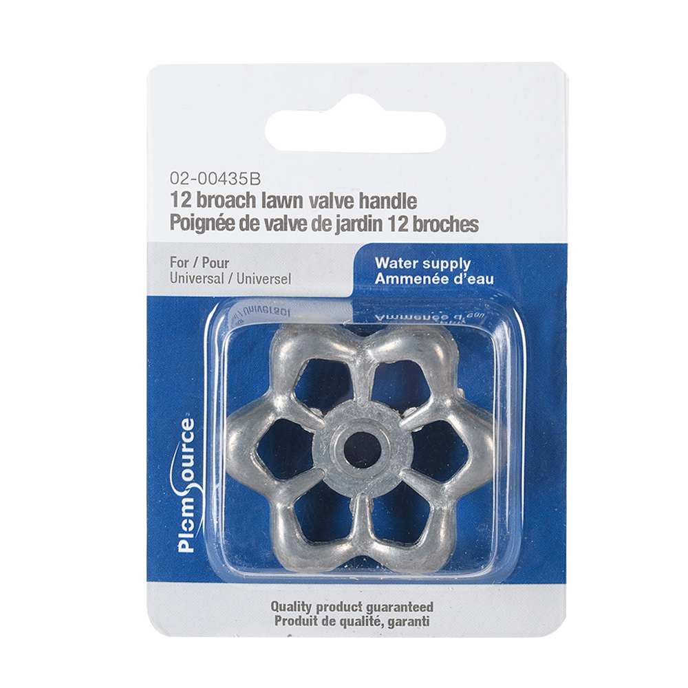 Poignée de robinet 12&nbsp;pts