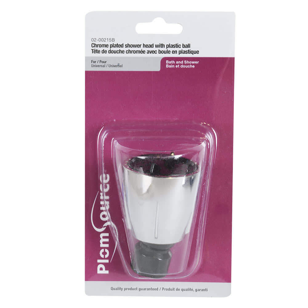 Pomme de douche 2 réglages AquaFlo chrome