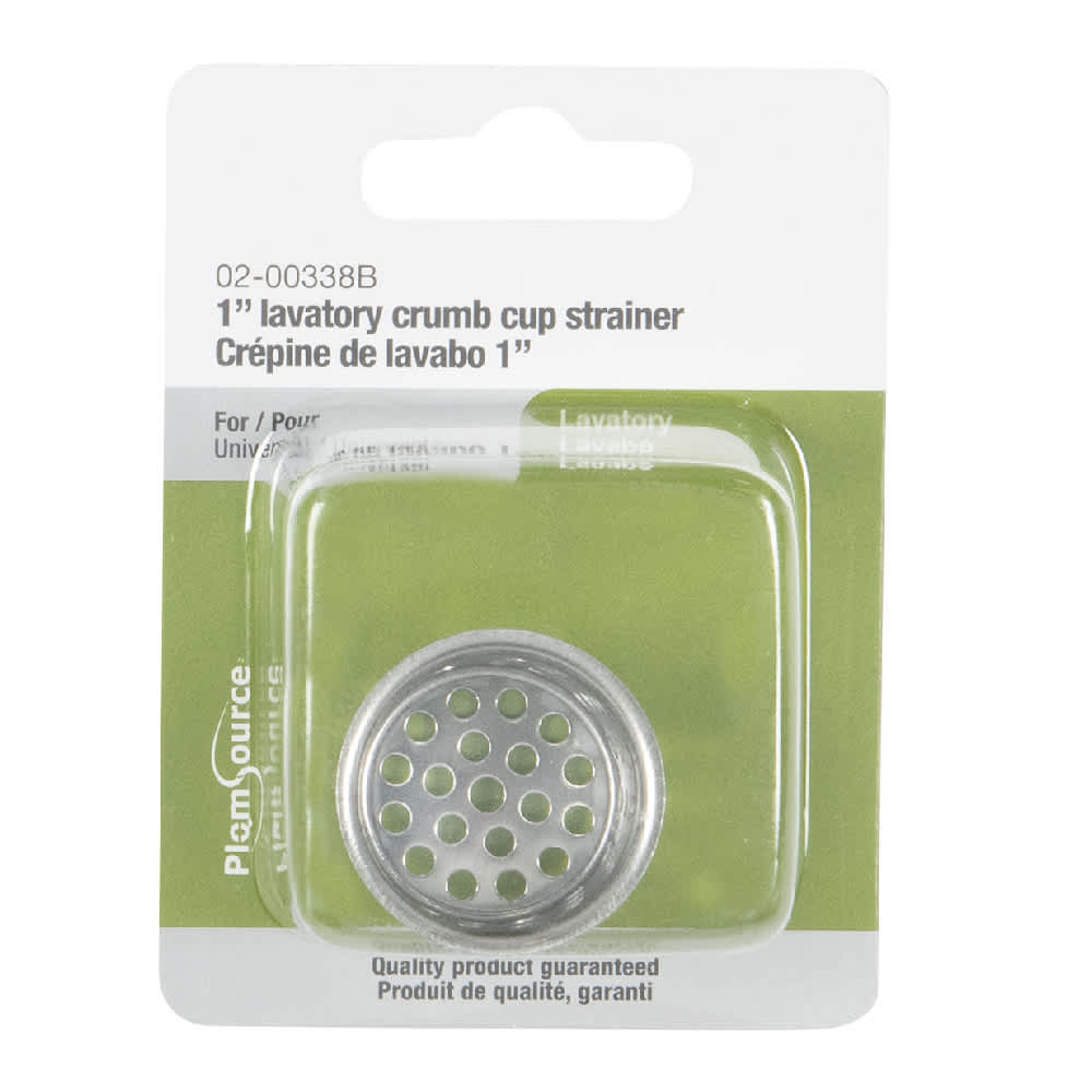 Grille amovible pour lavabo 1 po