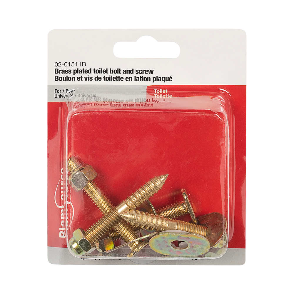 Boulons et vis de toilette