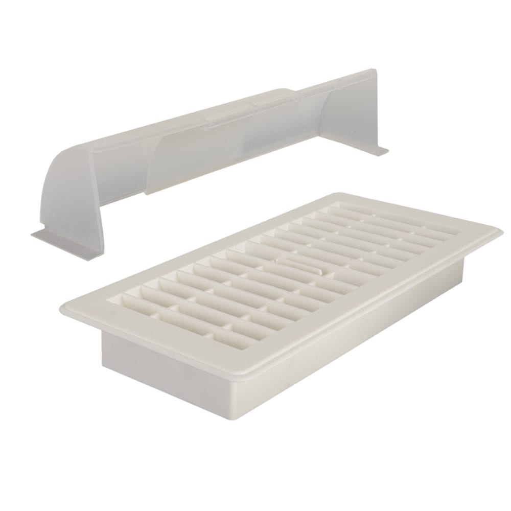 Déflecteurs d'air ajustables pour registre de plancher