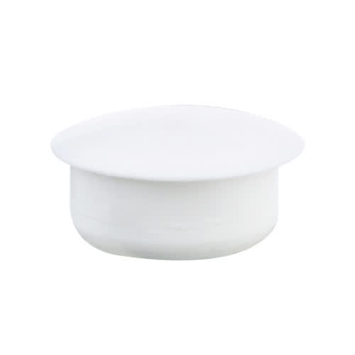 Caches-trou en plastique 3/8 po blancs Pqt/25