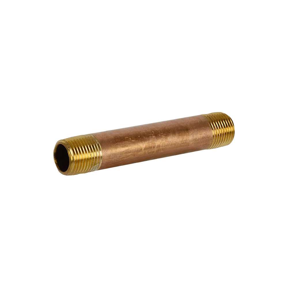 Brass Nipple 1/2 in. x 4 1/2 in.