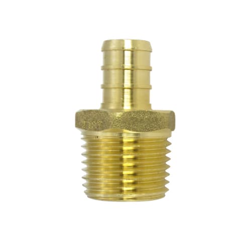 Raccord PEX 1/2 po x 3/4 po M fileté