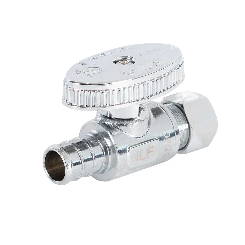 PEX Compression Valve - 1/2 in. x 3/8 in.