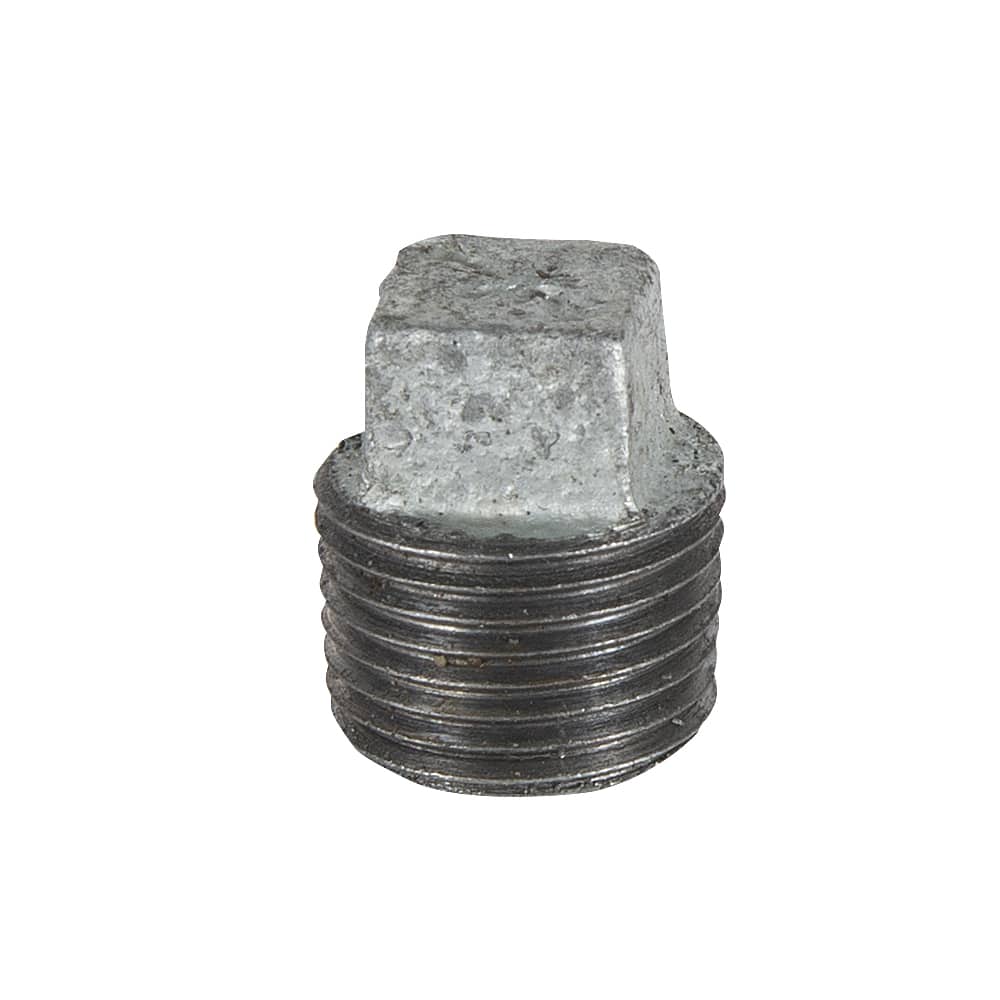 Bouchon galvanisé 3/4 po