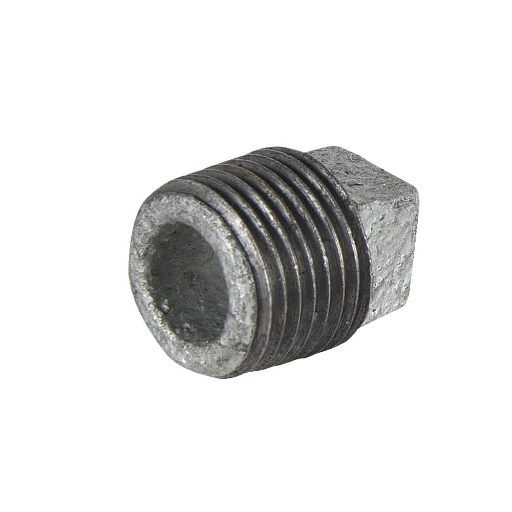 Bouchon galvanisé 3/4 po