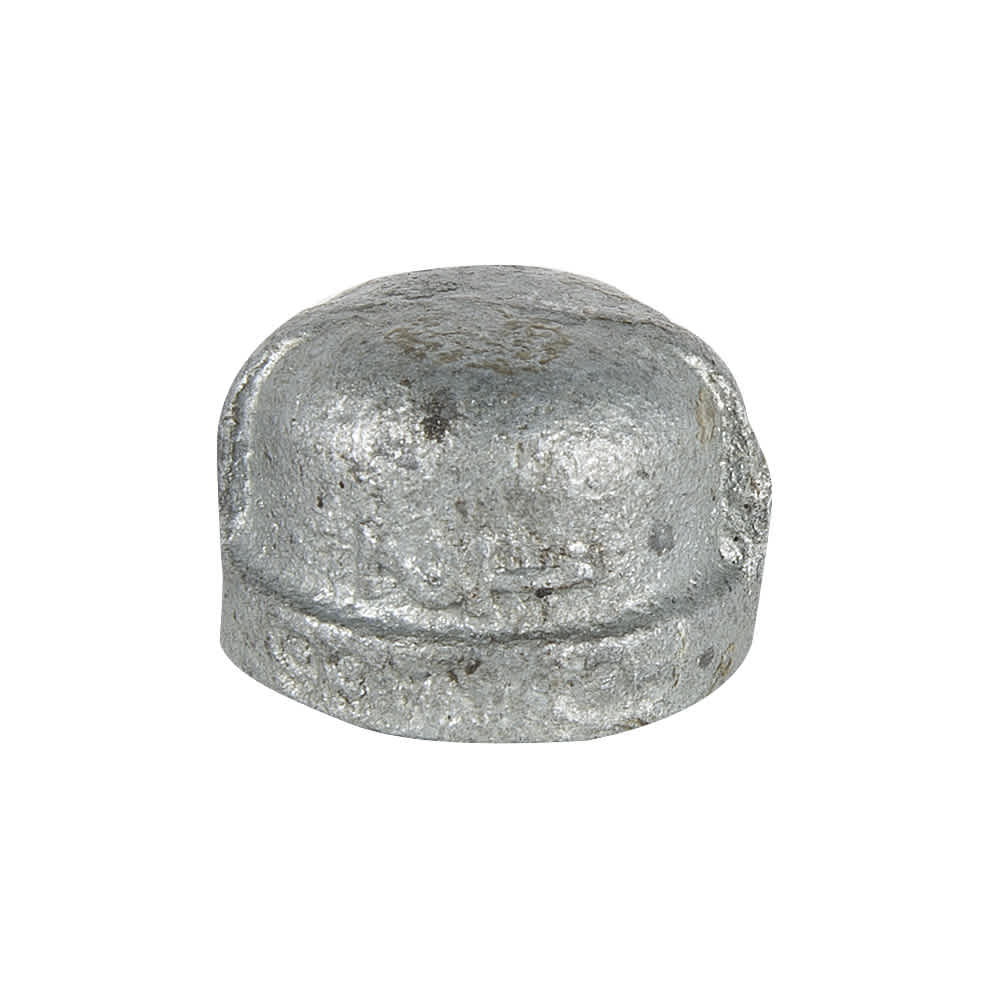 Galvanized Cap - 3/4 in.