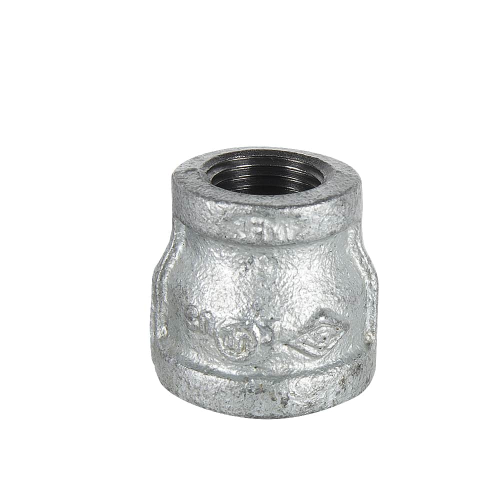 Galvanized Reducer - 1/2 in x 3/8 in.