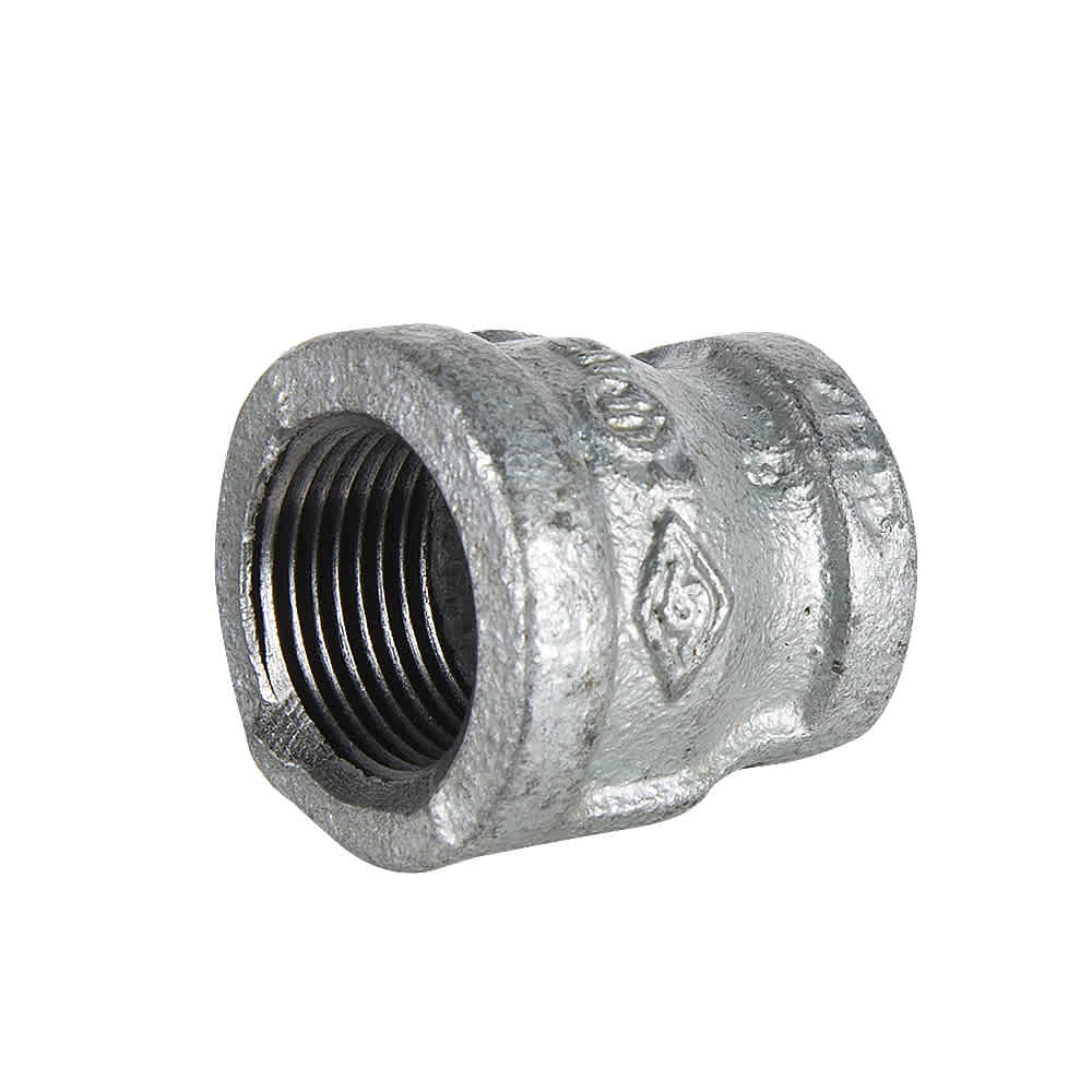 Raccord réducteur galvanisé (F&nbsp;x&nbsp;F) 1&nbsp;po&nbsp;x 3/4 po