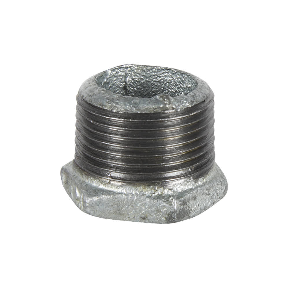 Galvanized Reducer - 1 in x 3/4 in.