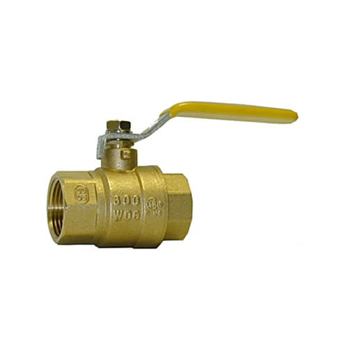 Robinet à bille 1/2 po x 1/2 po FPT