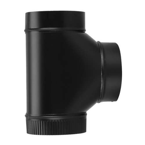 Té pour tuyau de poêle 6 po