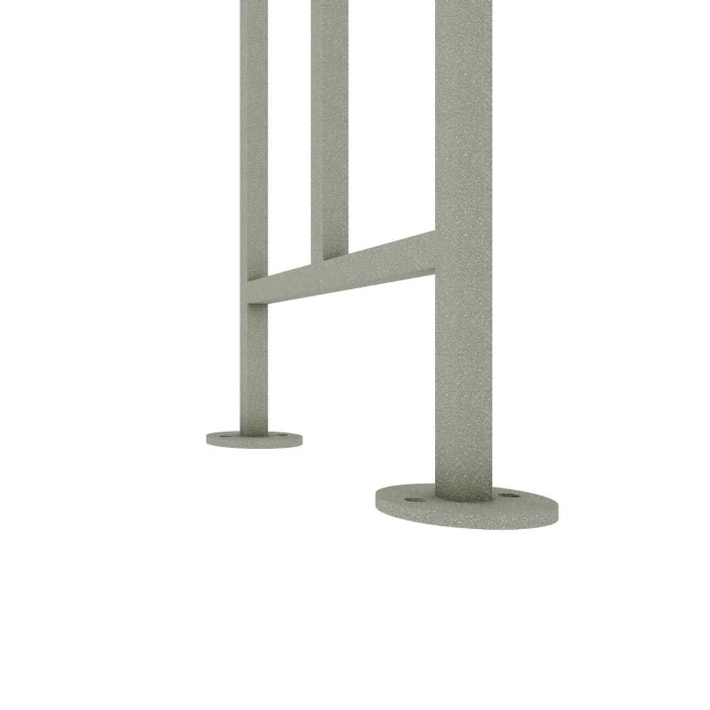 Panneau d'escalier en fer forgé Galeria angle 39 15/16 po
