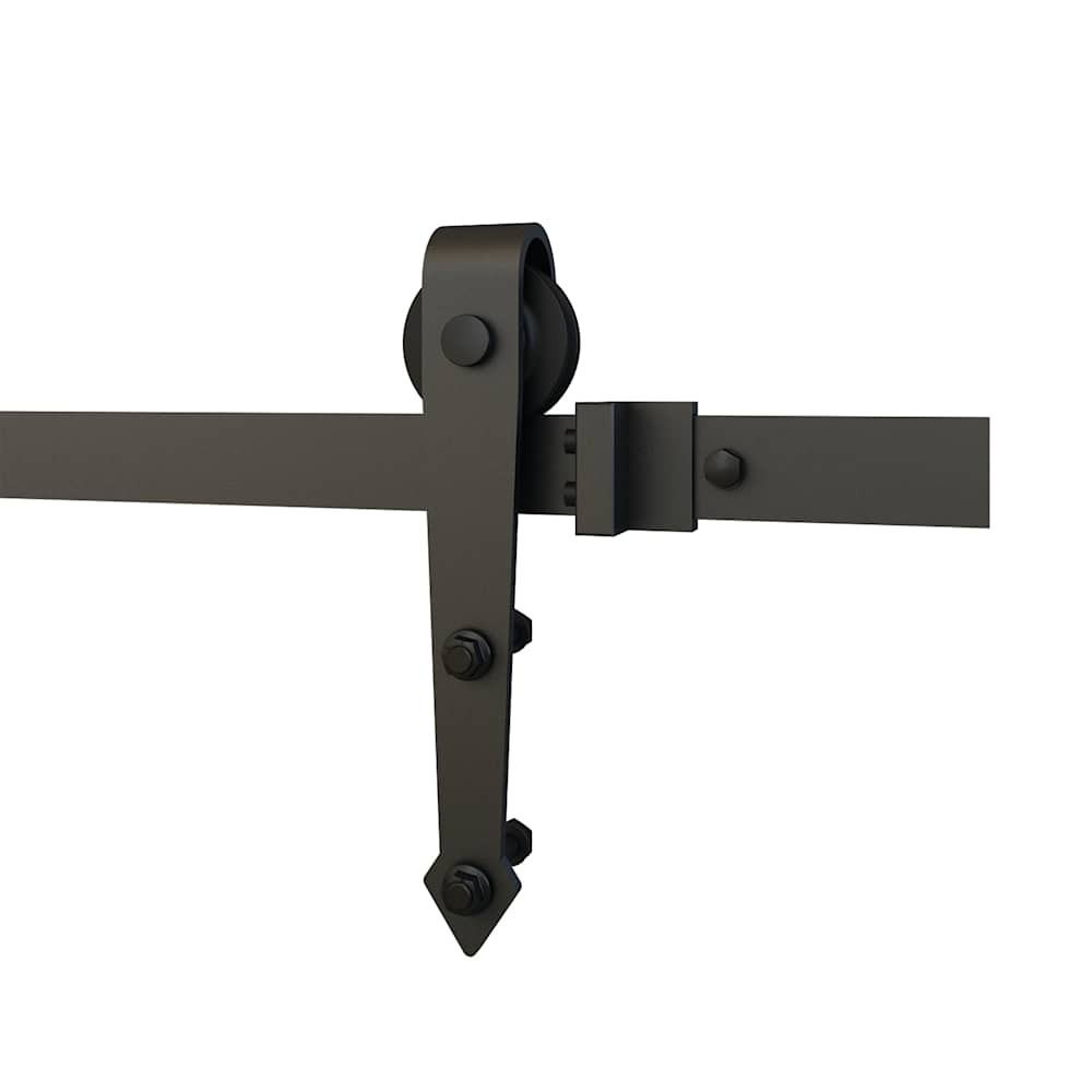 Ensemble de rail Arrow pour porte coulissante 78 3/4 po