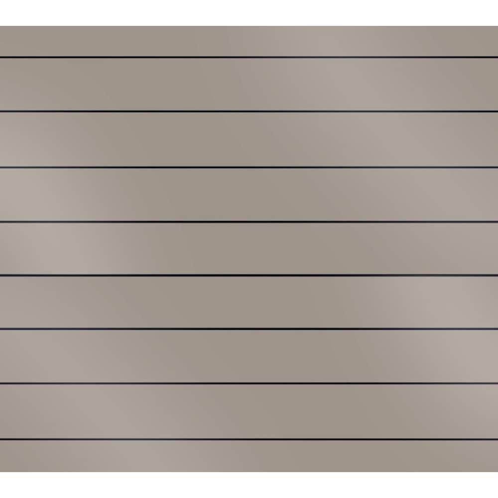 5-1/4 in. Bellara Steel Siding Traditional Finish Stone Grey