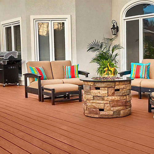 Trex Enhance Basics Composite Patio Board Square Edge Saddle 5&nbsp;1/2&nbsp;in&nbsp;x&nbsp;20&nbsp;ft