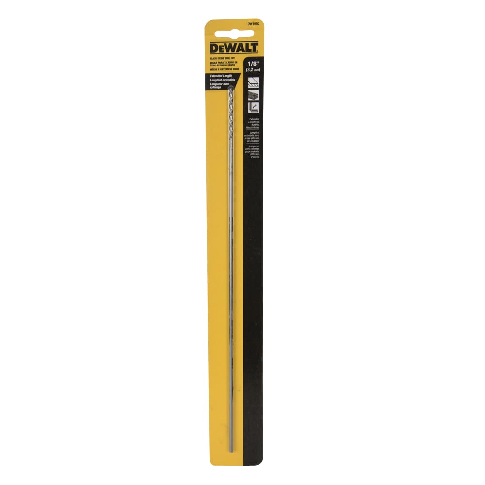 Mèche à fer noire 1/8 po x 12 po DEWALT