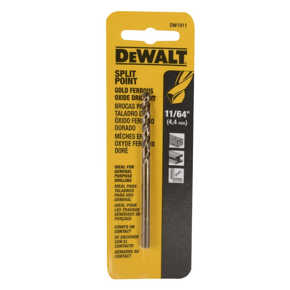 DEWALT Split Point Drill Bit - 11/64 in.