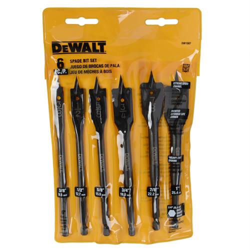 Ensemble de mèches à bois Ens/6 DEWALT