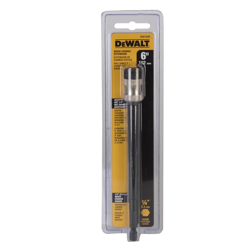 Rallonge de mèche à changement rapide 6 po DEWALT