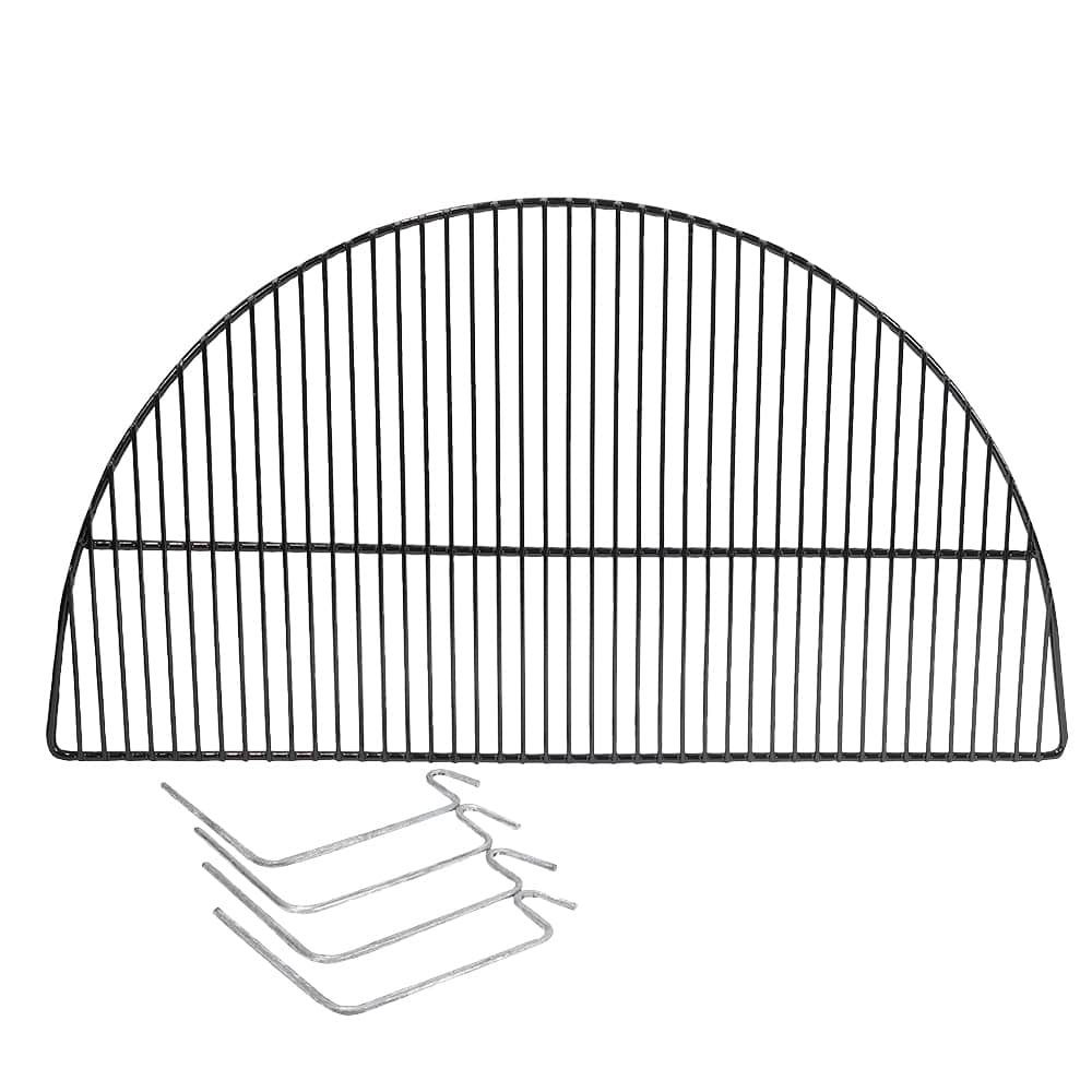 Concrete Block Fireplace Cooking Grid