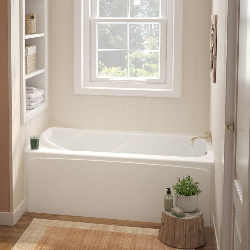 Baignoire alcôve Miranda drain à droite 60 po x 32 po